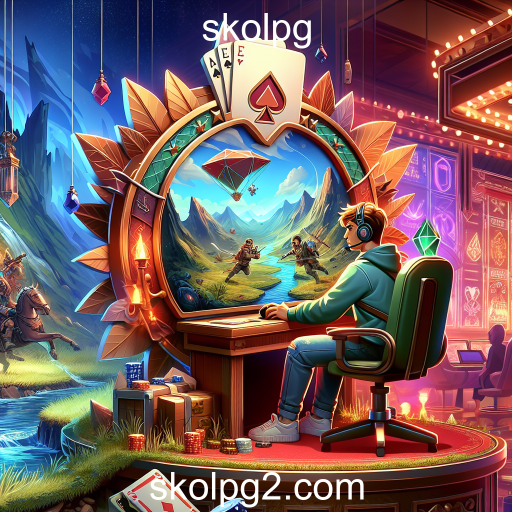 A Magia dos Jogos de Aventura no Skolpg